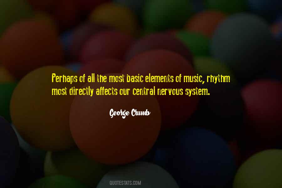 Quotes About Elements Of Music #49810