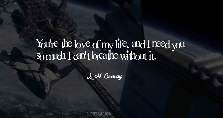 Quotes About Love Of My Life #961536