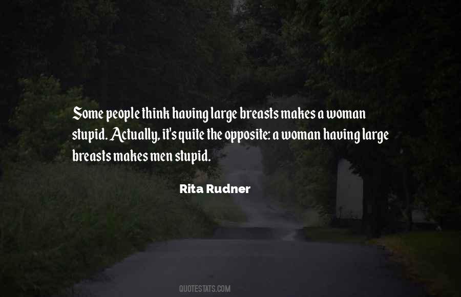 Quotes About Large Breasts #1487665