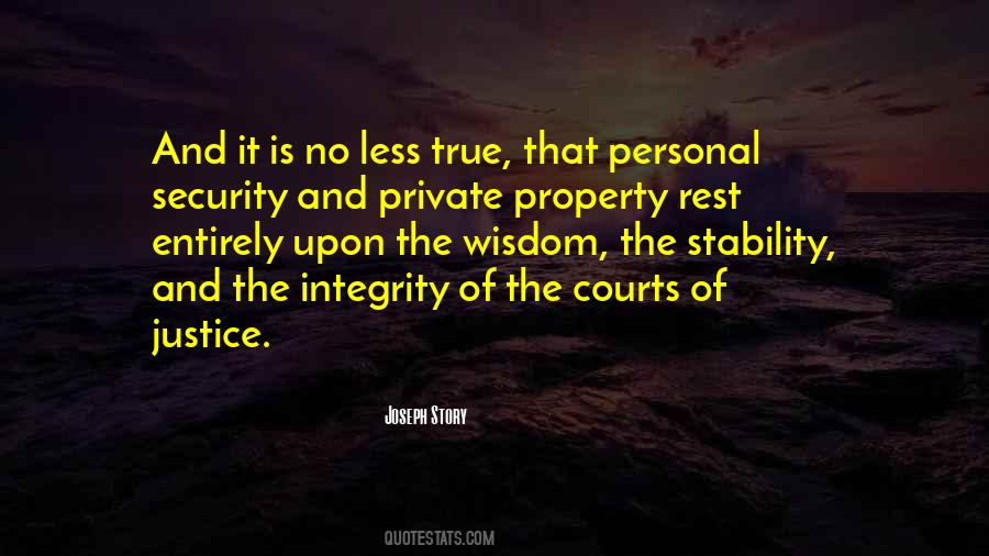 Personal Security Quotes #1163736