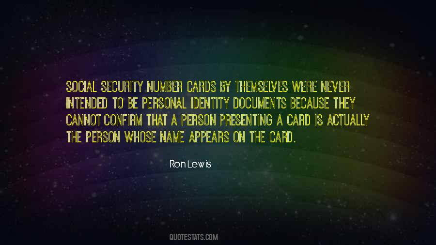 Personal Security Quotes #1296548