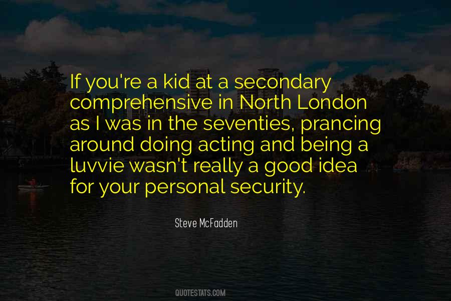 Personal Security Quotes #361206