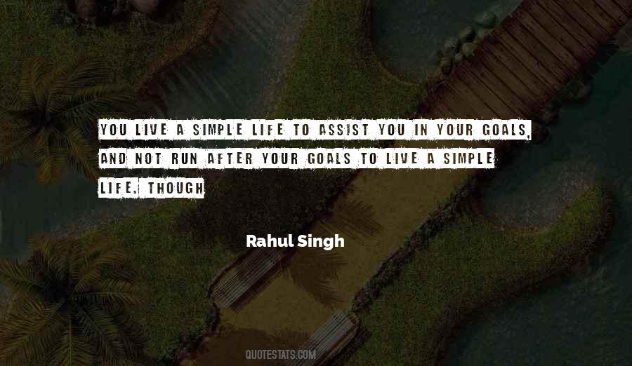 Quotes About A Simple Life #997697