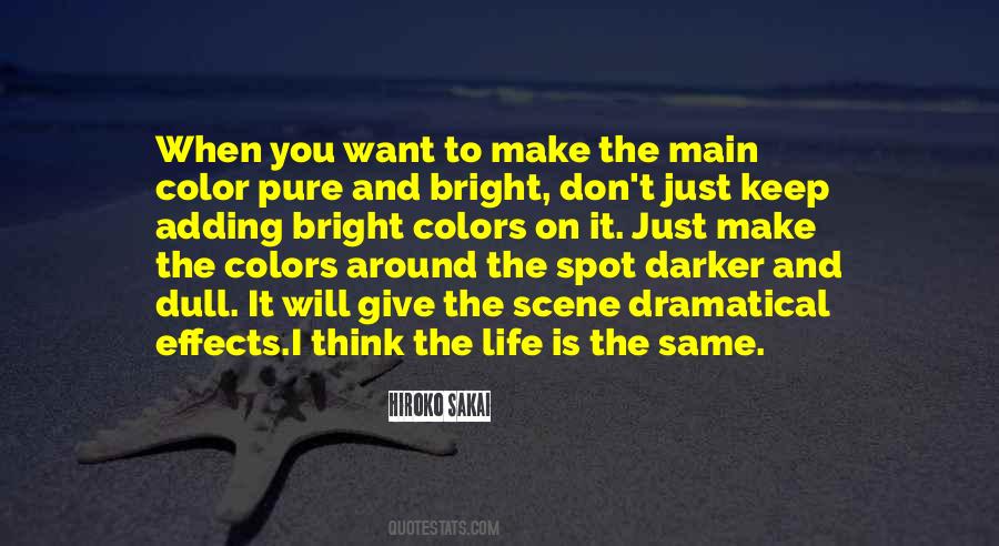 Quotes About Bright Colors #531331