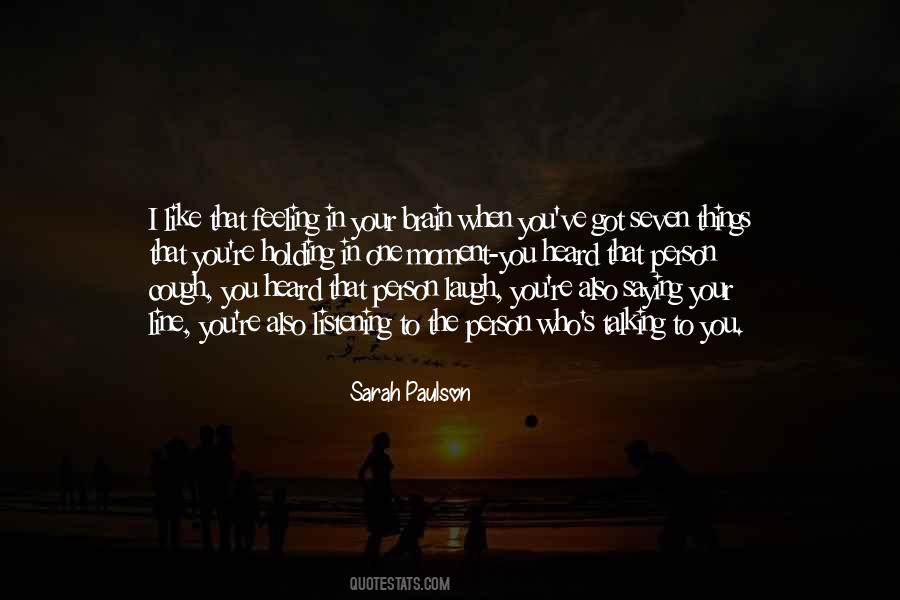 Quotes About Only Talking To One Person #139929 Quotes About Only Talking To One Person #139929