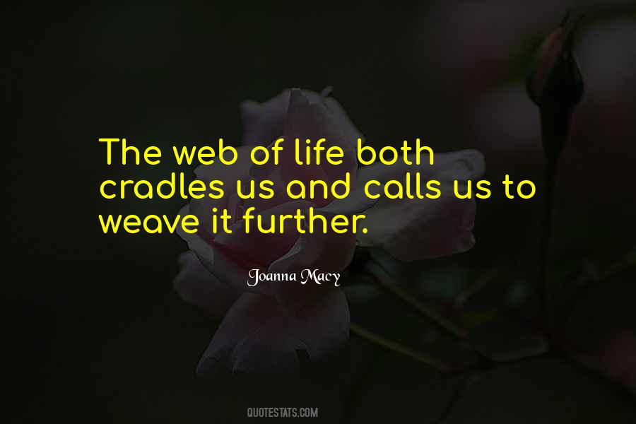 Quotes About Web Of Life #1052465
