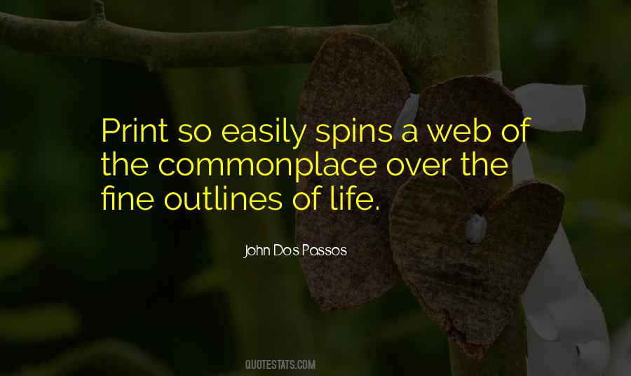 Quotes About Web Of Life #1234781