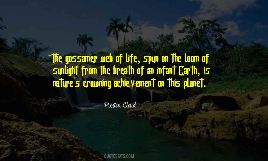 Quotes About Web Of Life #1287021