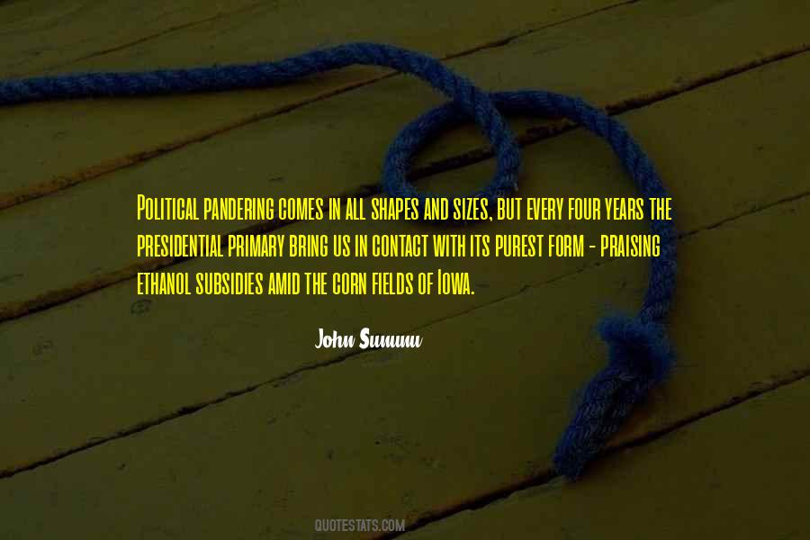 Political Pandering Quotes #1006504