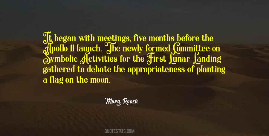 Quotes About The Moon Landing #219936