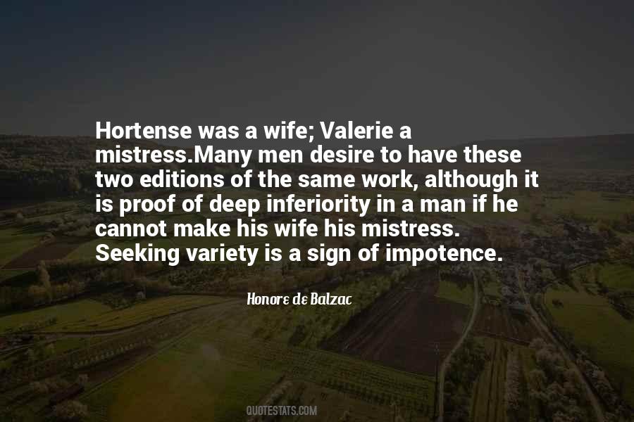 Quotes About His Mistress #702950