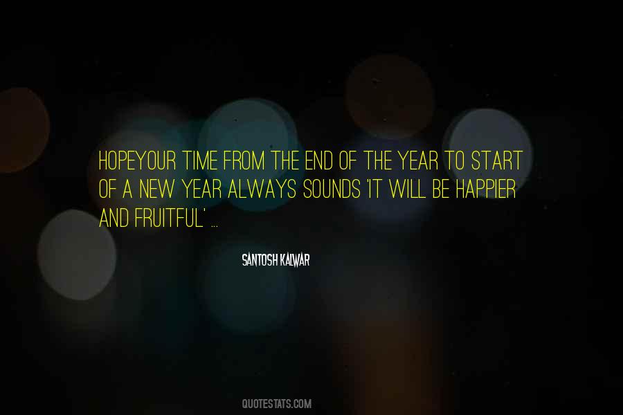 Start The New Year Quotes #1770004