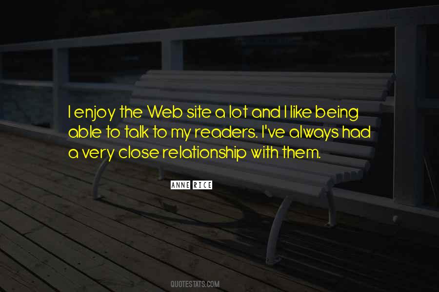 Not Being Able To Talk Quotes #199534