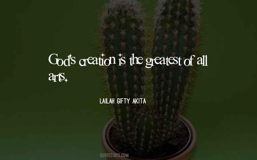 God S Creation Quotes #588584