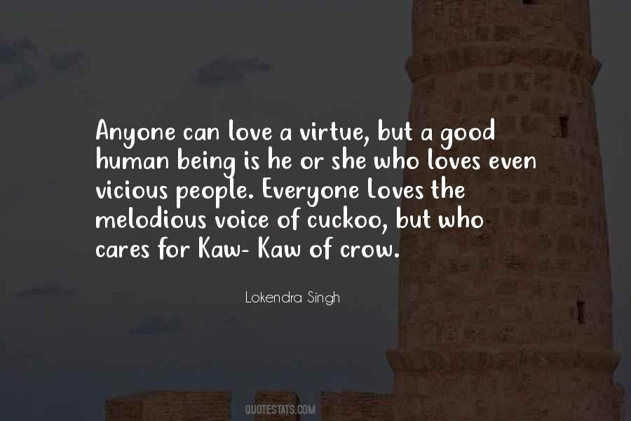 Quotes About The Virtue Of Love #1585275