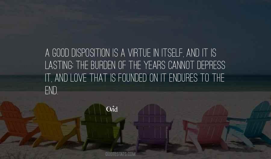 Quotes About The Virtue Of Love #1627705