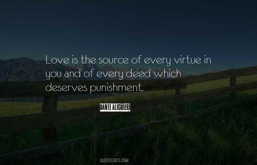 Quotes About The Virtue Of Love #730461