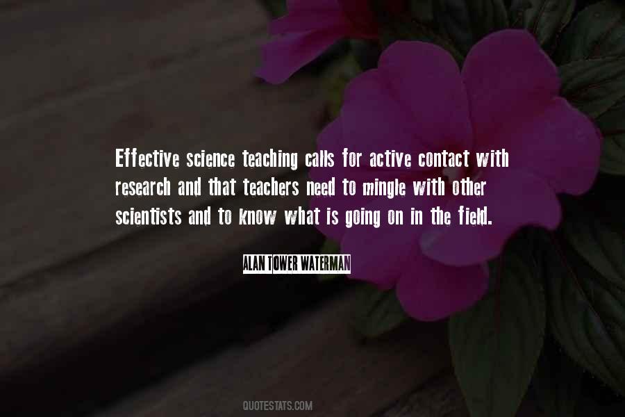 Quotes About Field Research #1341828