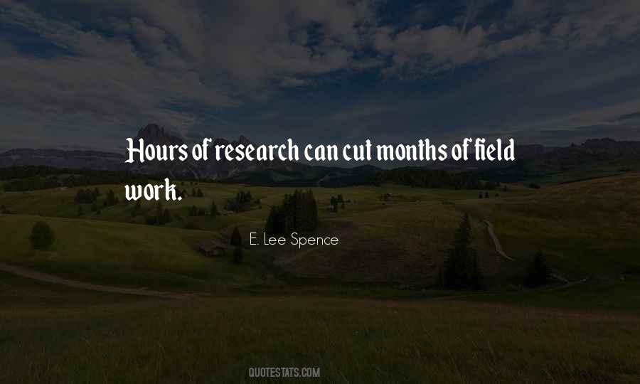 Quotes About Field Research #1698014