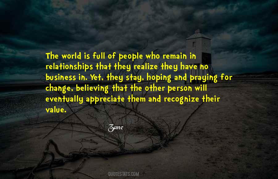 Quotes About Change In Relationships #1012863