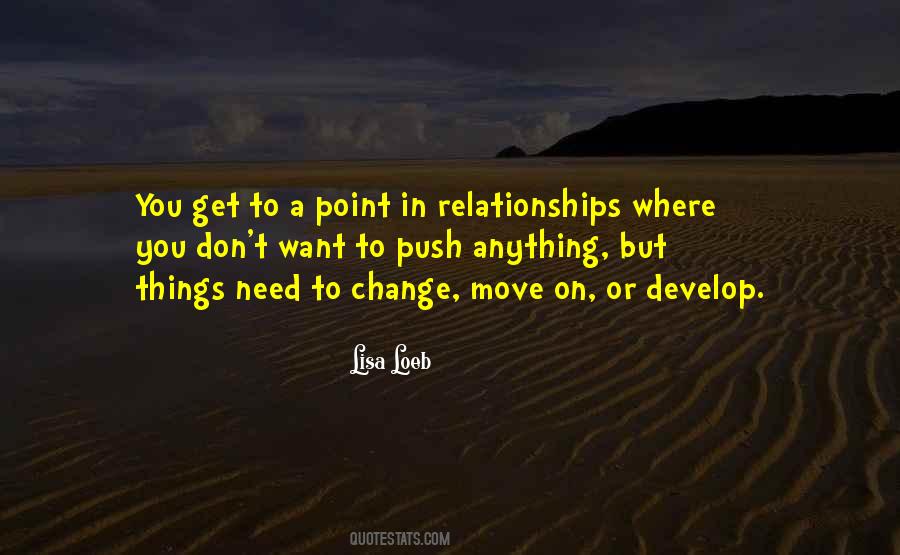 Quotes About Change In Relationships #81001