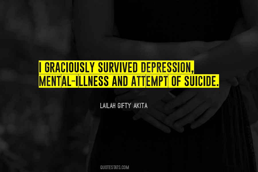 Suicide Attempt Quotes #103740