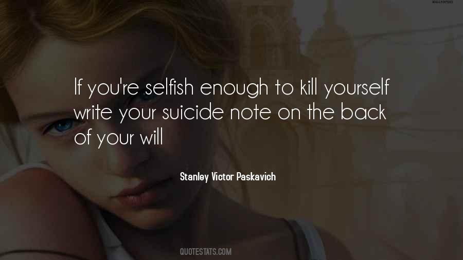 Suicide Attempt Quotes #1743839