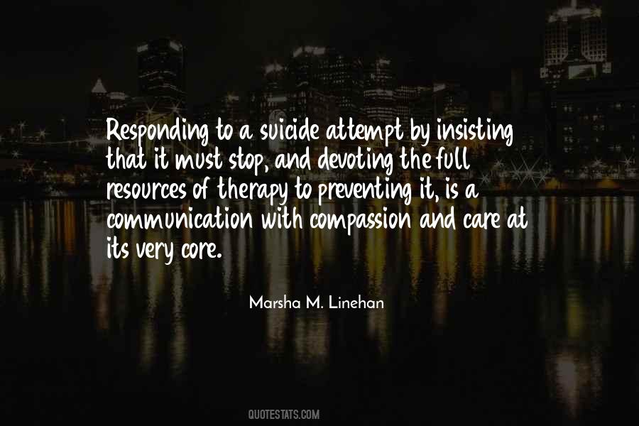 Suicide Attempt Quotes #1860311