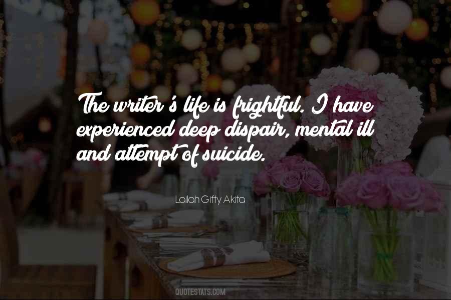 Suicide Attempt Quotes #551893
