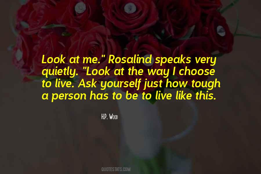 Quotes About Rosalind #922917