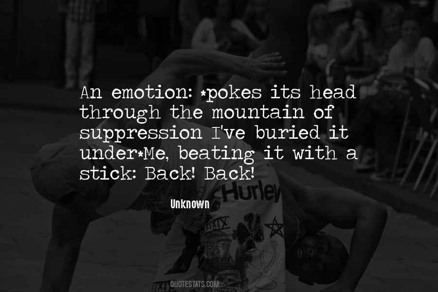 Quotes About Suppression #1027231