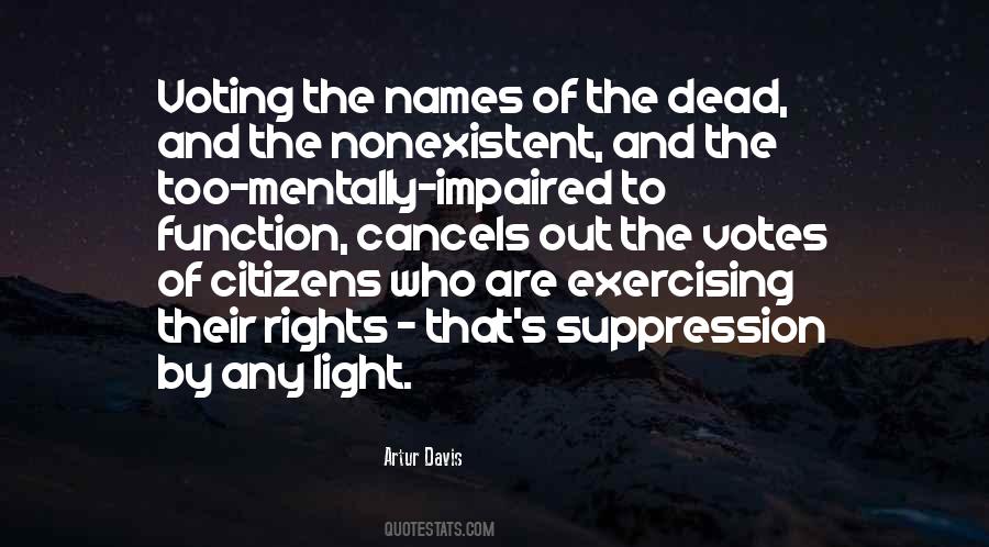 Quotes About Suppression #353815