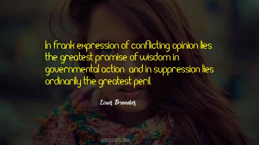 Quotes About Suppression #873696