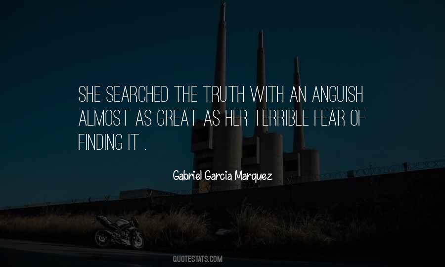 Fear Of Truth Quotes #463847