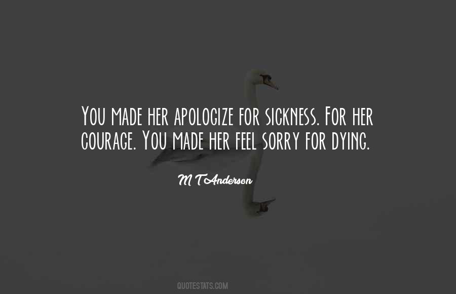 Quotes About Sorry For Her #391268