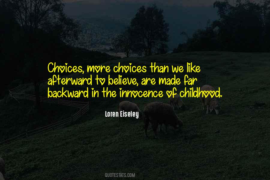 Quotes About Innocence Of Childhood #1367939