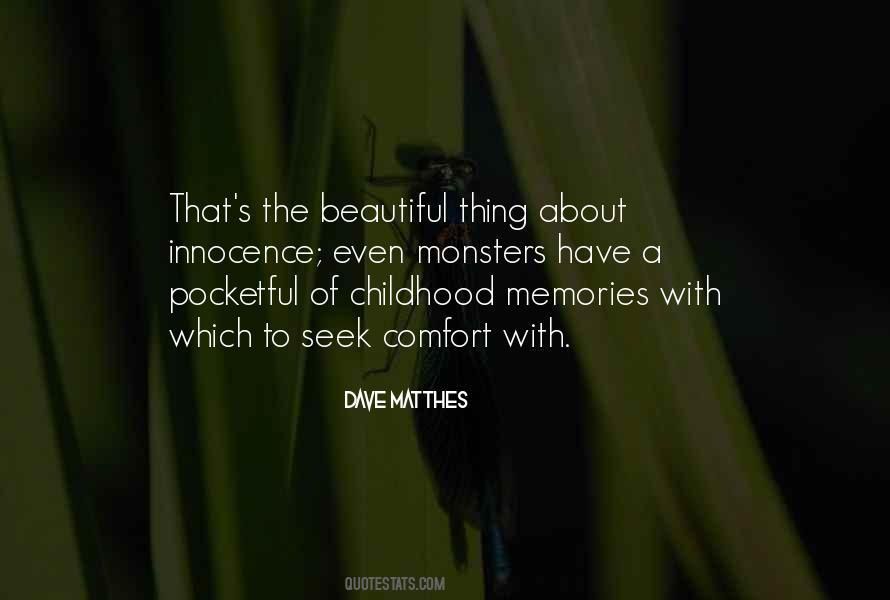 Quotes About Innocence Of Childhood #624342