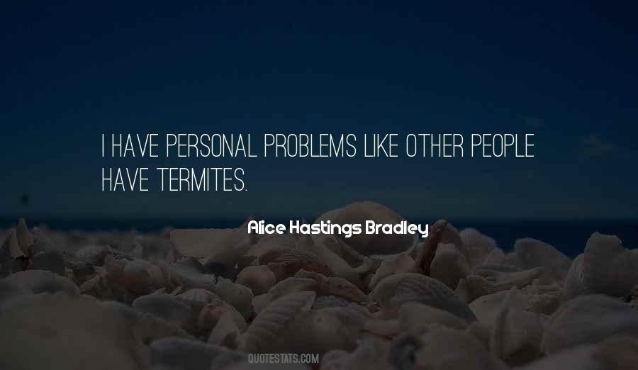 Personal Problems Quotes #1308074