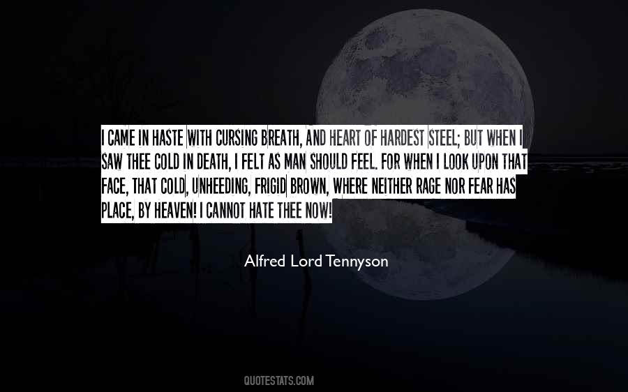 Quotes About Death Tennyson #321832