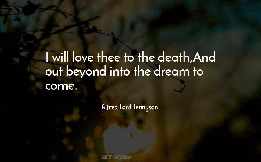 Quotes About Death Tennyson #740322