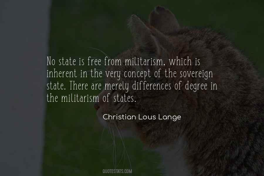 Quotes About Militarism #51971