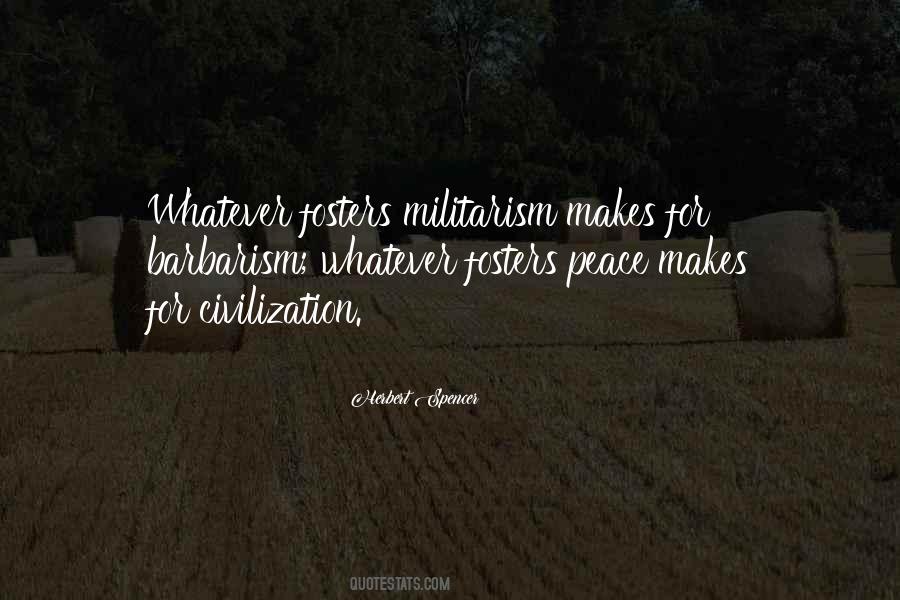 Quotes About Militarism #548095