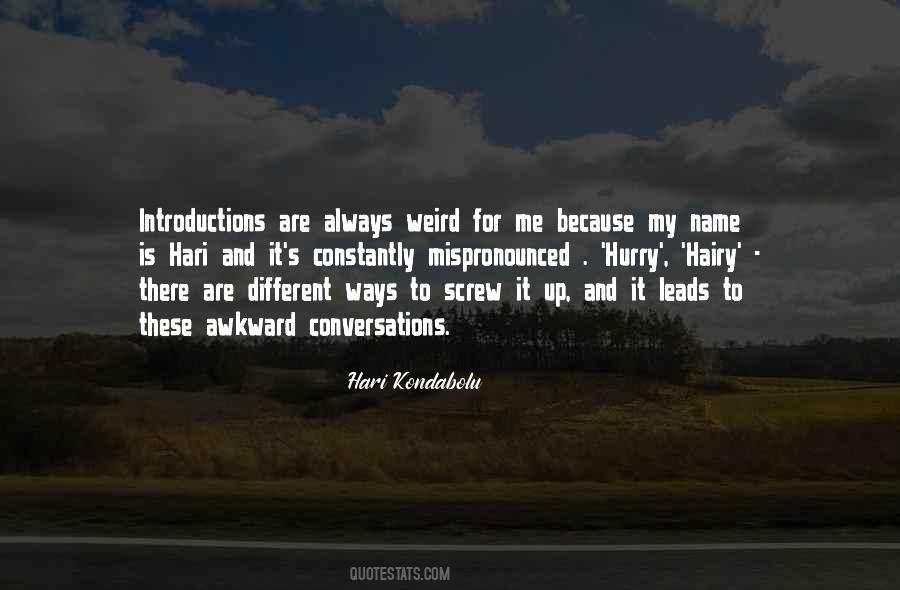 Quotes About Introductions #523142