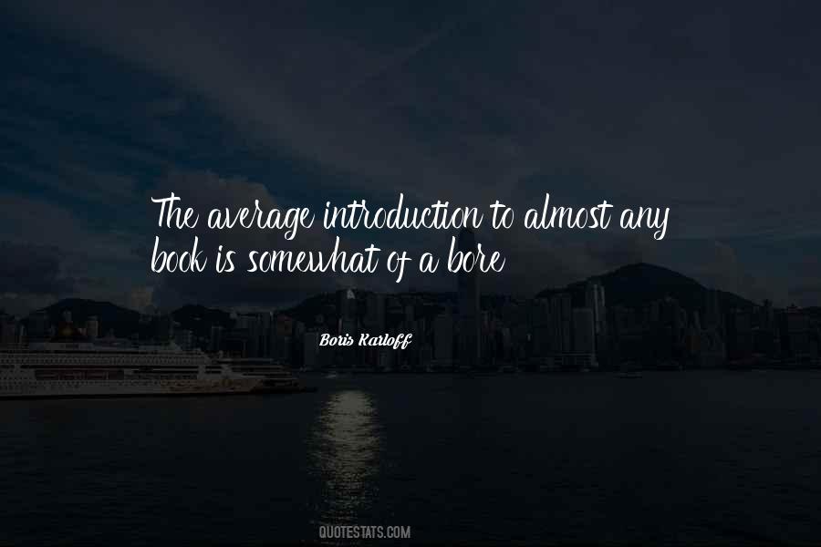 Quotes About Introductions #896412