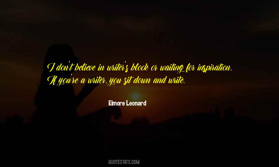 Writer S Inspiration Quotes #1415523