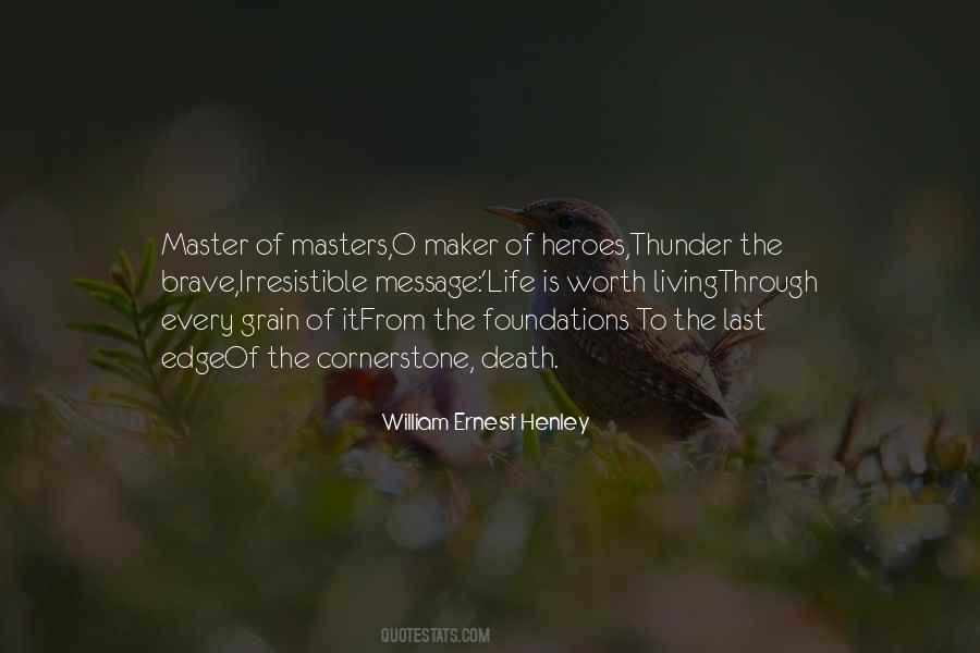 Death S Master Quotes #459050