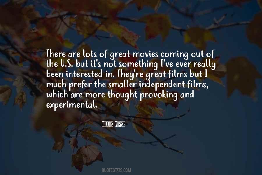 Quotes About Great Films #592911