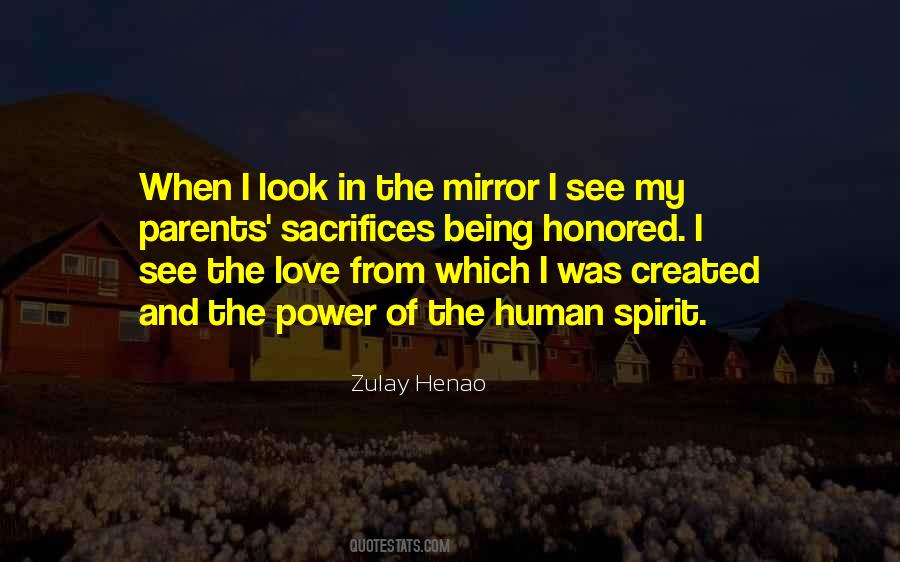 Quotes About Mirror And Love #1221299