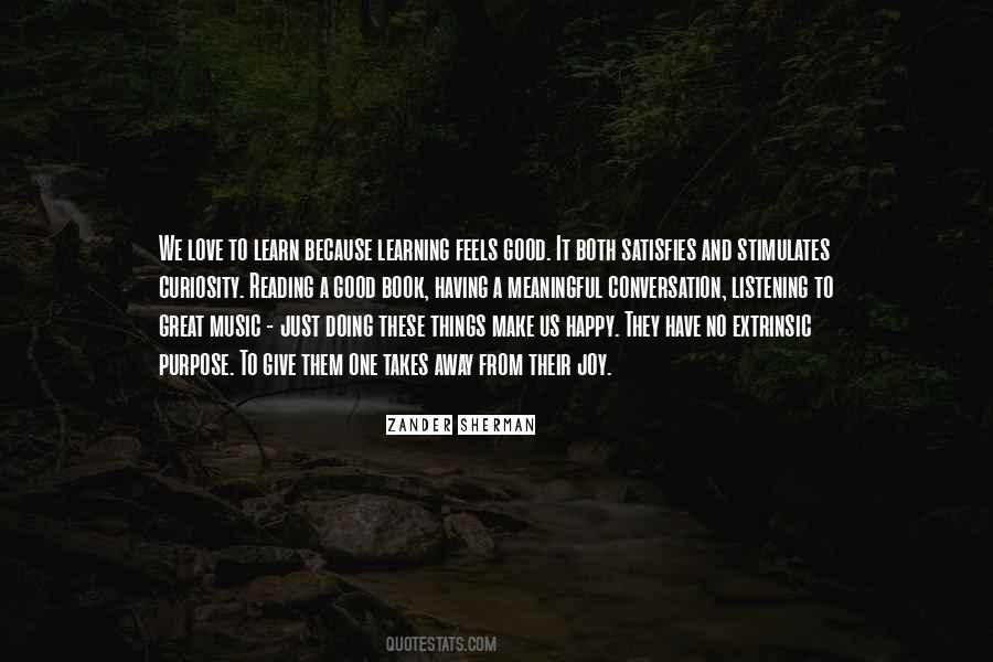 Quotes About Joy Of Learning #1216377