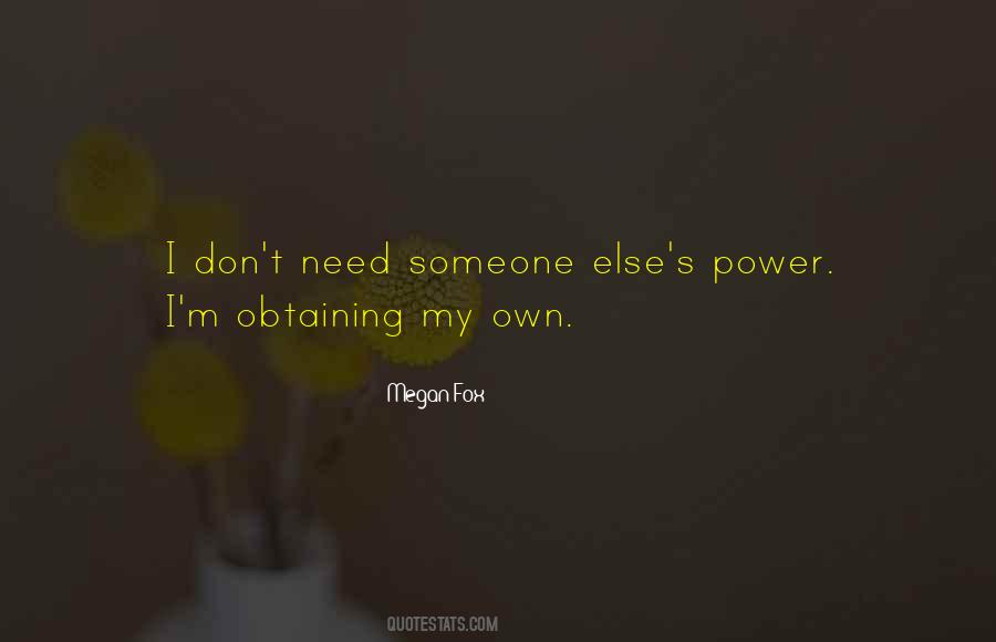 Quotes About Obtaining Power #828897